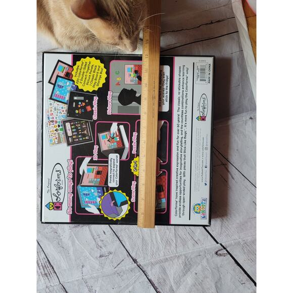 Colorforms Brand House Play Set In Box Activity Sets - Picture 8 of 9